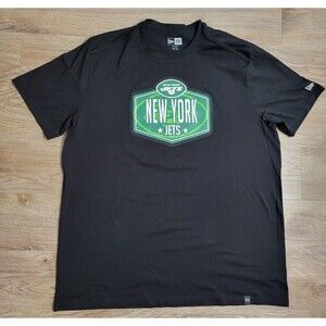 Men's New Era Black New York Jets 2021 NFL Draft Hook T-Shirt size 2xl